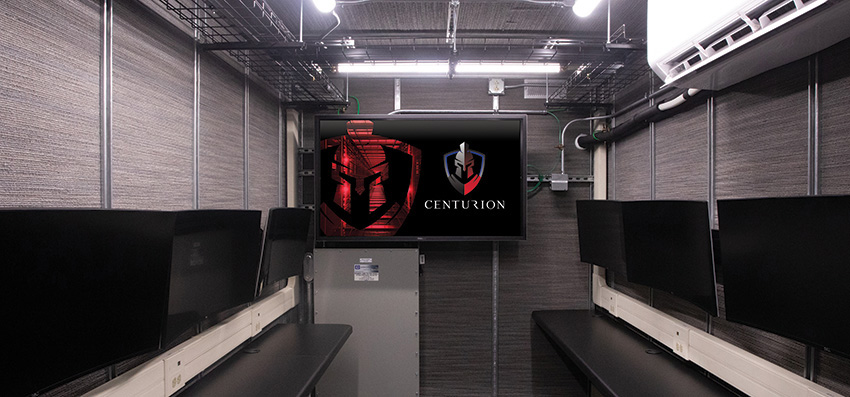 inside a Centurion Secure Containerized SCIF