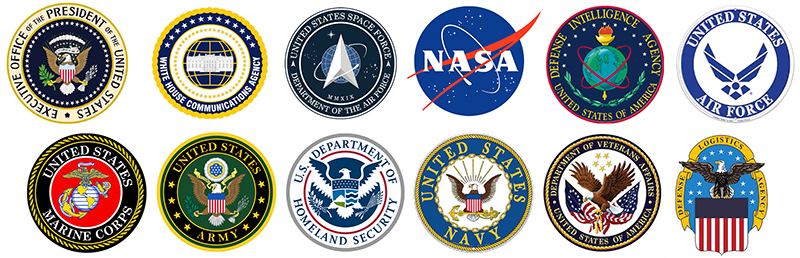 US agency clients, logo